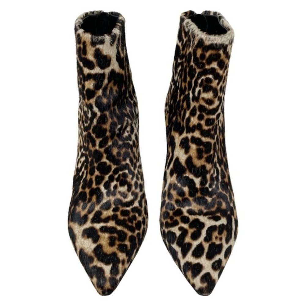 Zadig & Voltaire Women's Leopard Print High Heeled Bootie
